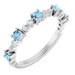 Accented Stackable Ring