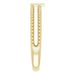 Milgrain Stackable Cross Ring