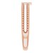Milgrain Stackable Cross Ring