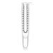 Milgrain Stackable Cross Ring