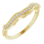 Baguette Accented Vintage-Inspired Engagement Ring or Band