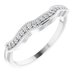 Baguette Accented Vintage-Inspired Engagement Ring or Band
