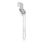 Baguette Accented Vintage-Inspired Engagement Ring or Band