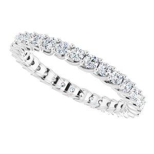 Woven-Design Eternity Band