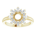 Accented Circle Ring