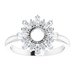 Accented Circle Ring