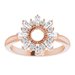 Accented Circle Ring