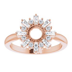 Accented Circle Ring