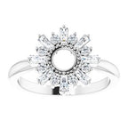 Accented Circle Ring