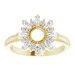 Accented Circle Ring