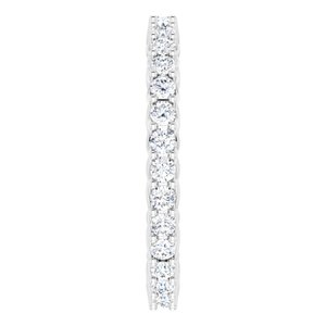 Woven-Design Eternity Band
