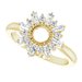 Accented Circle Ring