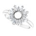 Accented Circle Ring