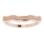 Baguette Accented Vintage-Inspired Engagement Ring or Band