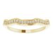 Baguette Accented Vintage-Inspired Engagement Ring or Band