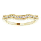 Baguette Accented Vintage-Inspired Engagement Ring or Band
