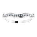 Baguette Accented Vintage-Inspired Engagement Ring or Band