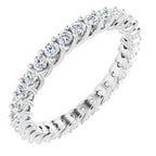 Woven-Design Eternity Band