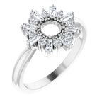 Accented Circle Ring