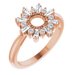 Accented Circle Ring