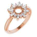Accented Circle Ring