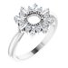 Accented Circle Ring