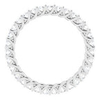 Woven-Design Eternity Band