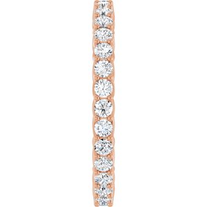 Woven-Design Eternity Band