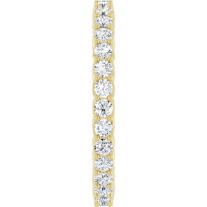 Woven-Design Eternity Band