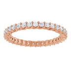 Woven-Design Eternity Band