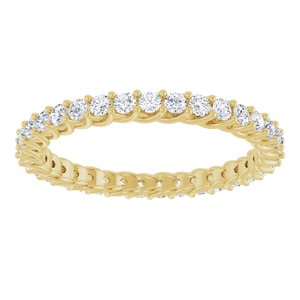 Woven-Design Eternity Band