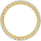 Woven-Design Eternity Band