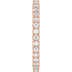 Woven-Design Eternity Band