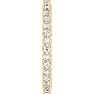 Woven-Design Eternity Band