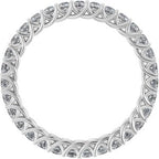 Woven-Design Eternity Band