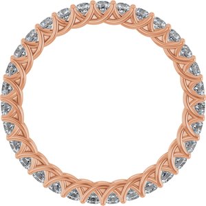 Woven-Design Eternity Band