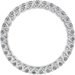 Woven-Design Eternity Band