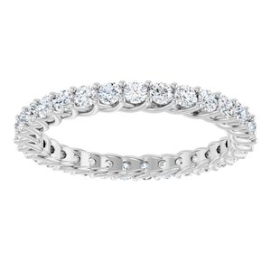 Woven-Design Eternity Band