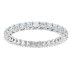 Woven-Design Eternity Band