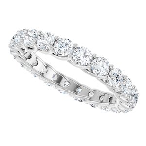 Woven-Design Eternity Band