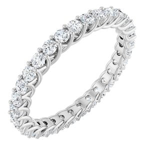Woven-Design Eternity Band