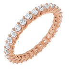 Woven-Design Eternity Band