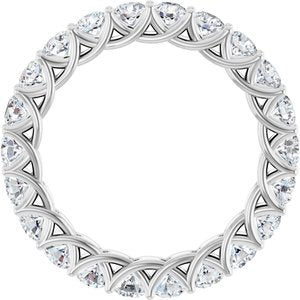 Woven-Design Eternity Band