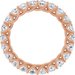 Woven-Design Eternity Band