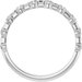 Accented Baguette Anniversary Band