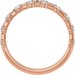Accented Baguette Anniversary Band