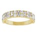 Accented Baguette Anniversary Band