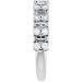 Accented Baguette Anniversary Band