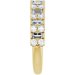 Accented Baguette Anniversary Band