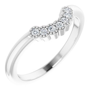 Halo-Style Engagement Ring or Band